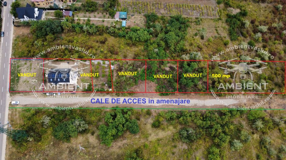 INVESTITIE - Teren lot 500 mp, zona FILATURII - Str. D. CANTEMIR; - Poză 2