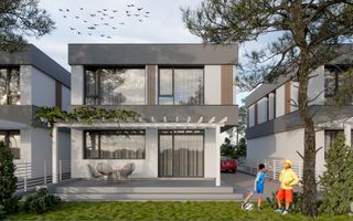 Ansamblu Exclusiv OTOPENI, Vile 120 util si 300m2 teren - Poză 1