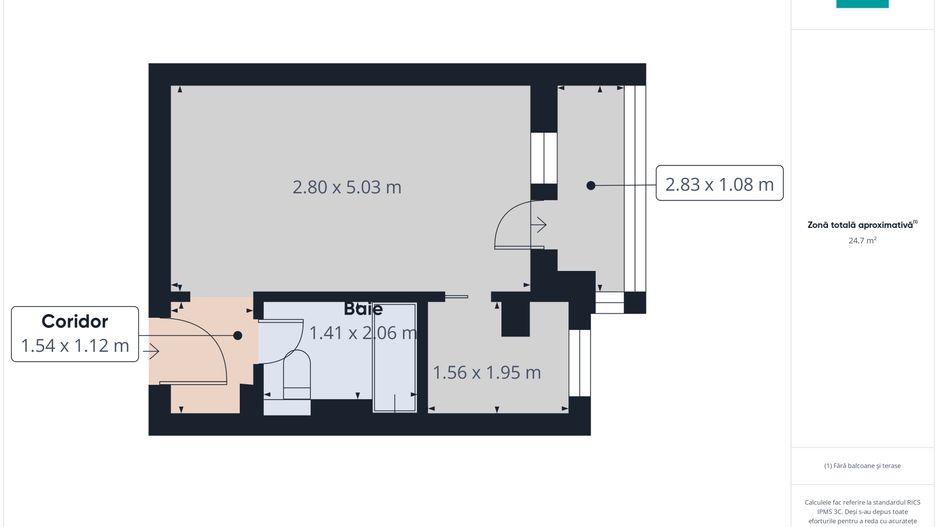 Garsonieră Confectii o cameră - Poză 7