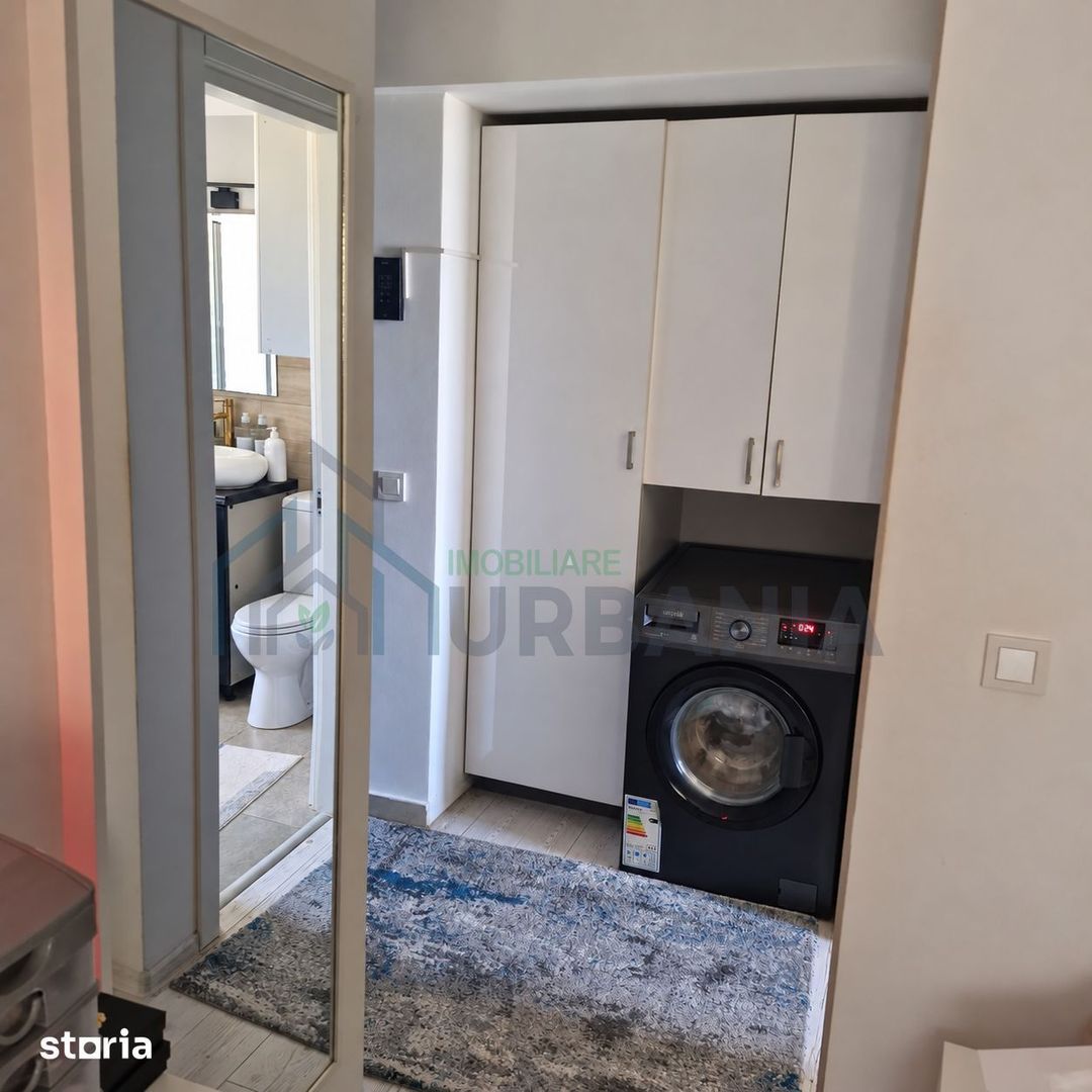 Apartament 1 cameră mobilat, decomandat, balcon închis și parcare inclusă – Vișan - Poză 5