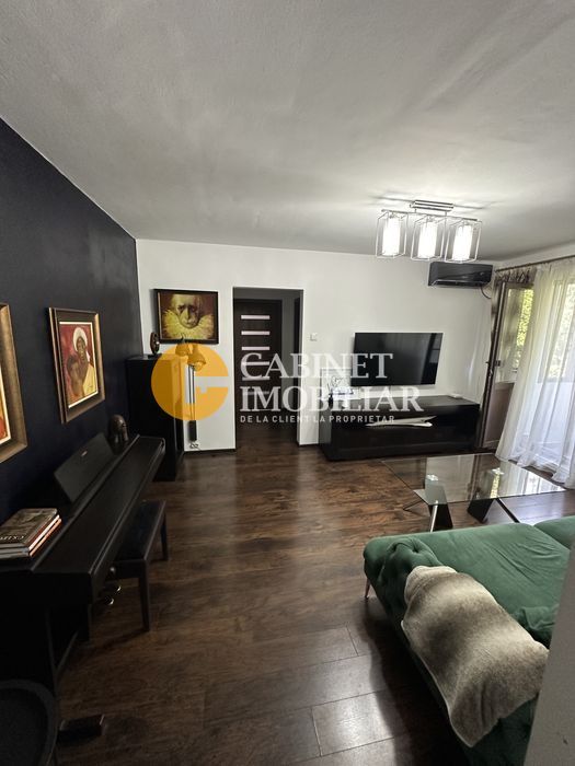 PODU ROS - 3 CAMERE - ETAJ INTERMEDIAR - RENOVAT SI MOBILAT - Poză 2