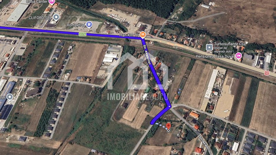 Teren intravilan 5636mp cu potențial de dezvoltare comerciala/servicii - Poză 2