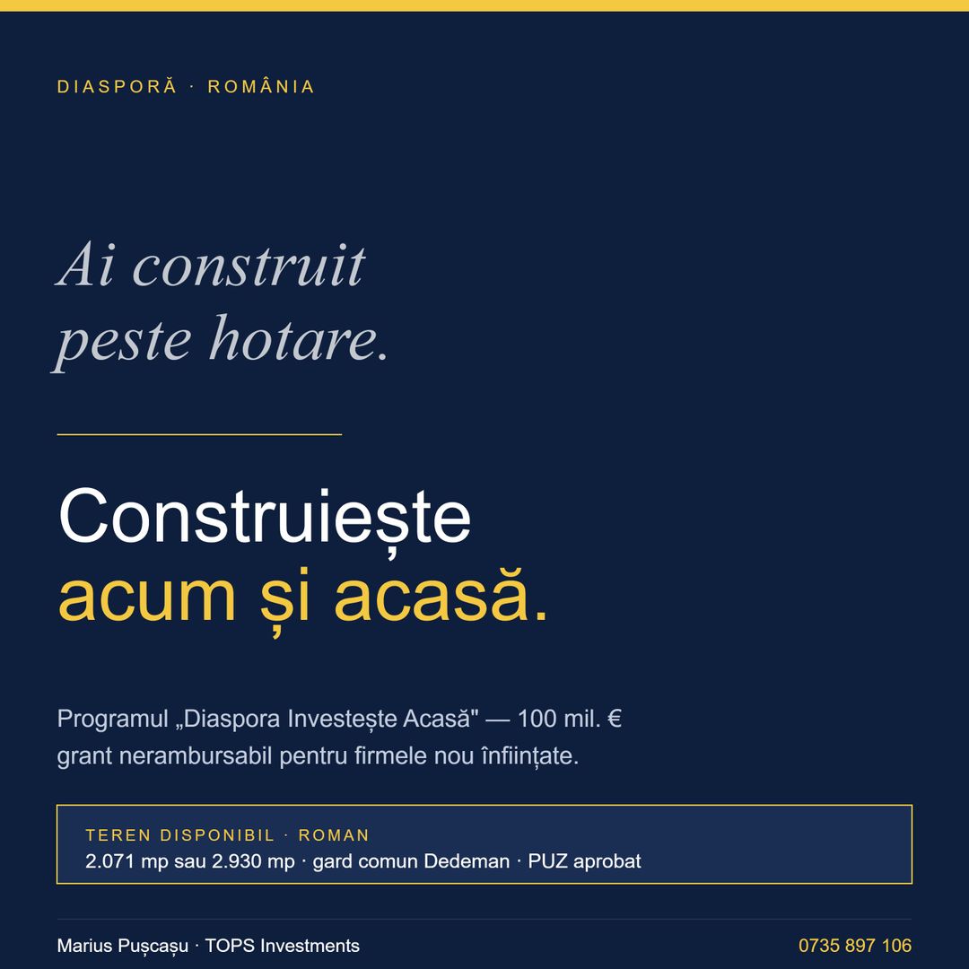 Teren industrial & comercial lângă Dedeman Roman! 📢 - Poză 8
