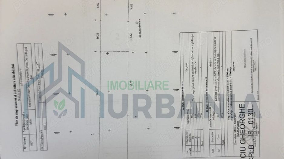Casă de vânzare cu teren 2500 mp, P+M, Păușești, comuna Dumești, județul Iași - Poză 3
