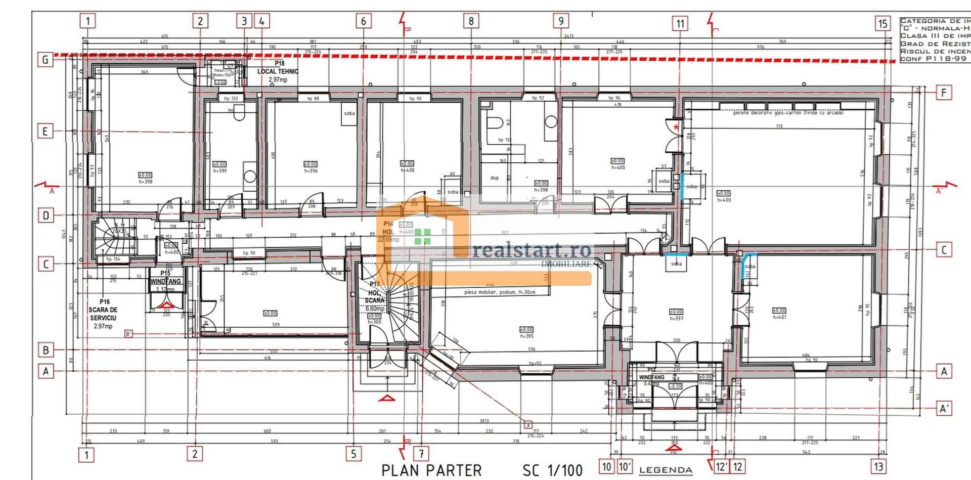 Cartierul Armenesc, Vila impozanta S+P+M, teren 615mp, terasa, curte - Poză 31