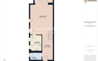 Tur virtual:  Duplex modern, luminos și spațios cu garaj – zona Lunei - Poză 28