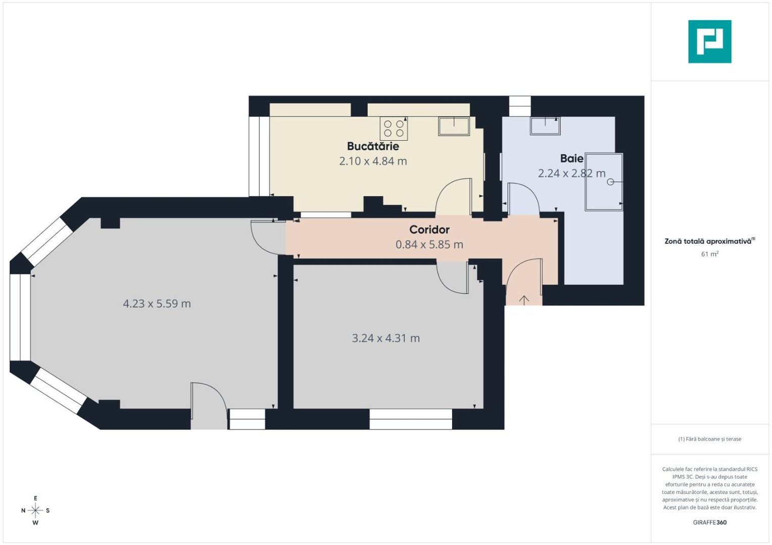 Apartament modern de închiriat în zona Dorobanți - Poză 5