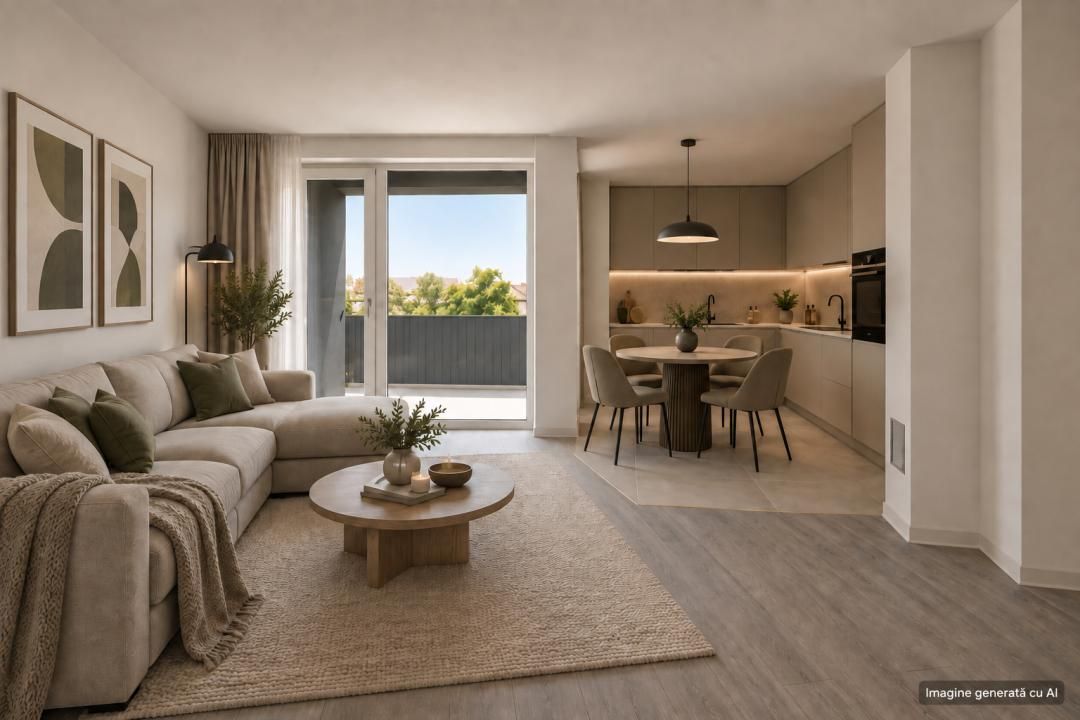 Apartament 2 camere, 52,65 mp + terasa 10,9 mp | Sunbelt Mehala | Comision 0 - Poză 1
