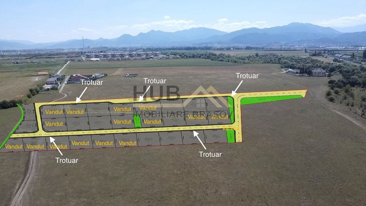 Loturi de Teren | Sanpetru | Drumu Cu Plopi | PUZ | 500mp - Poză 2