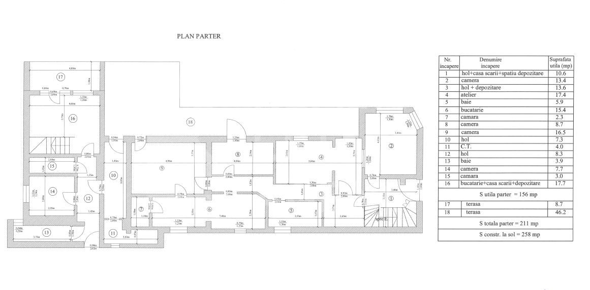 Vânzare, vilă, 481 mp, Brașov - Schiță 16