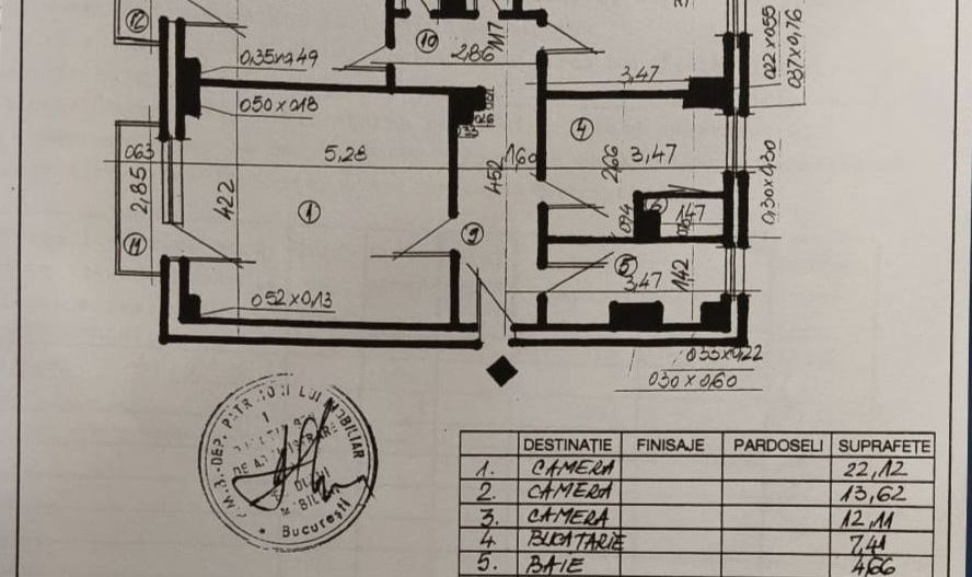 Apartament cu 3 camere 78,24 mp, bloc an 1988 - Decebal - Alba Iulia - Poză 10