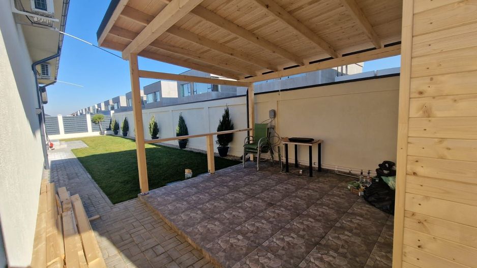 Casă complet mobilată și utilată, cu grădină amenajată | teren 500 mp - Poză 12