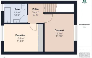 Casă tip Duplex cu 3 camere și garaj - Bucovăț - Timișoara - Poză 31