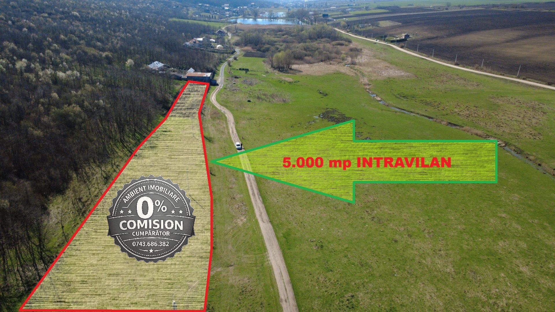 TEREN INTRAVILAN 5.000 mp, VASLUI - zona LAC DELEA; - Poză 1