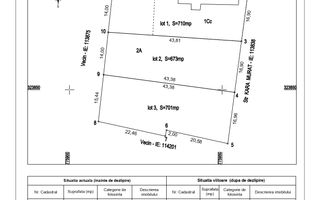 Proiect Rezidențial | 2084mp (3 Loturi) | M. Kogălniceanu | Utilități - Schiță 8