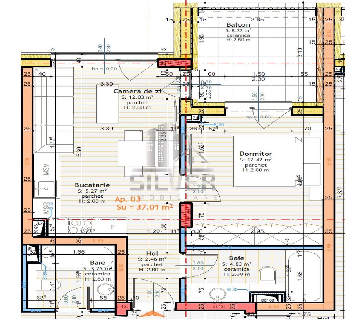 Apartamente 2 - 3 camere finisate in Floresti, zona Somesului - Poză 7