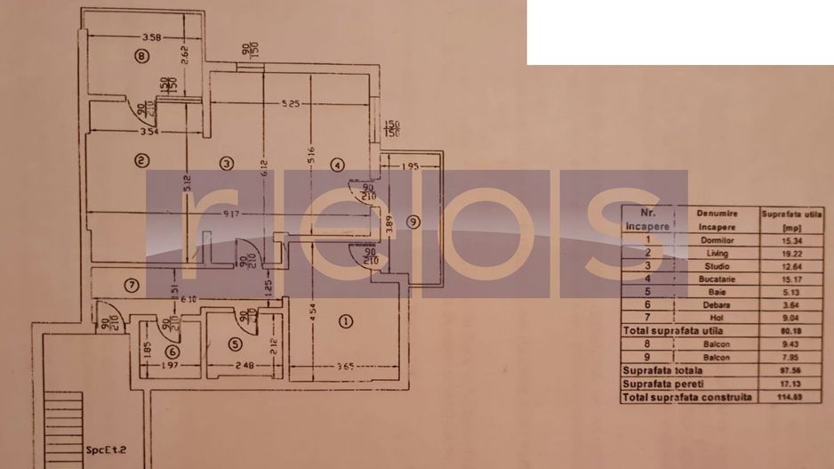 DE VANZARE 3 CAMERE - 2 BALCOANE - PRELUNGIREA GHENCEA - Poză 8