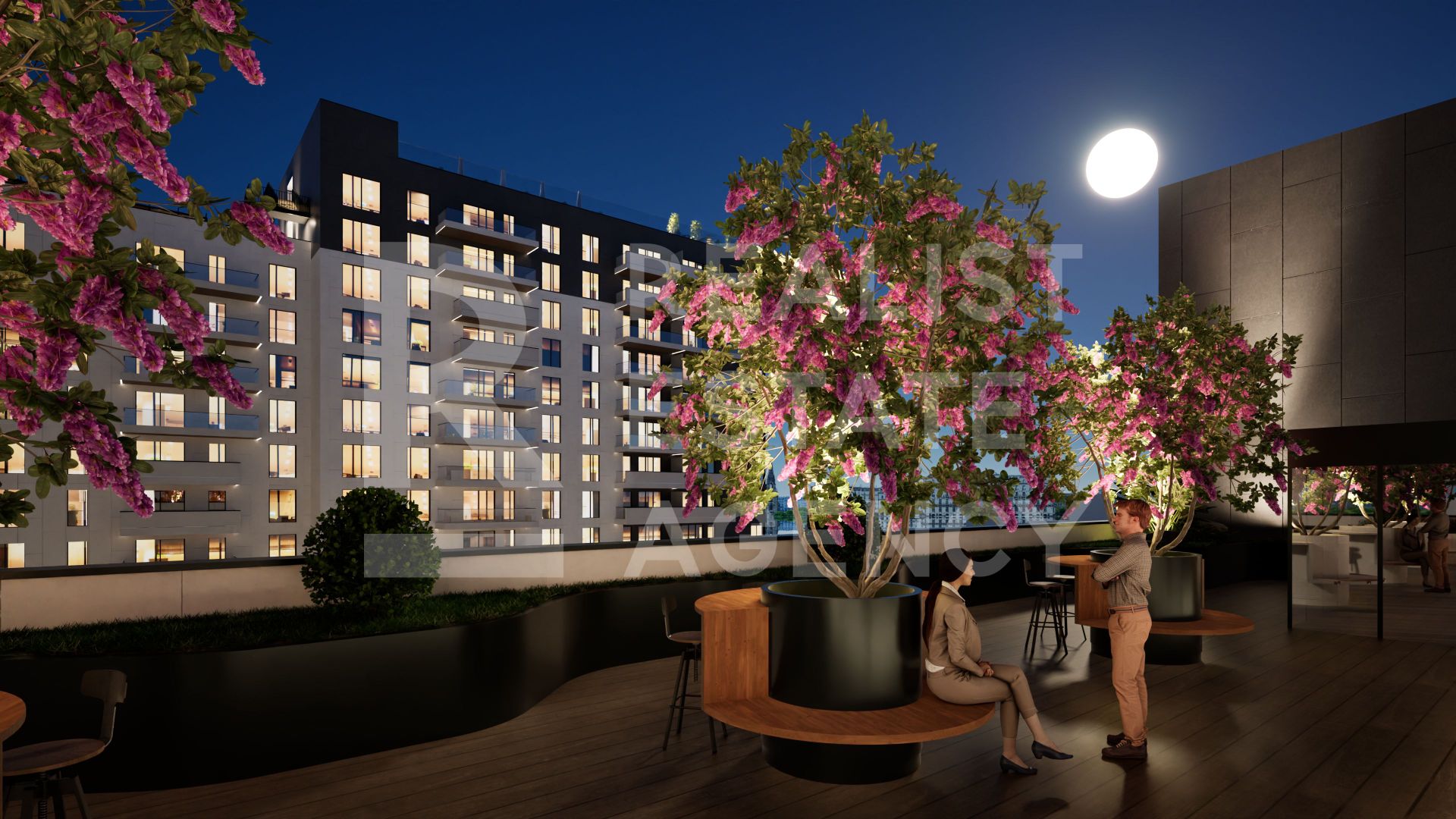 Apartament 4 camere spațios, etaj 12 – Sky Light Residence - Poză 1