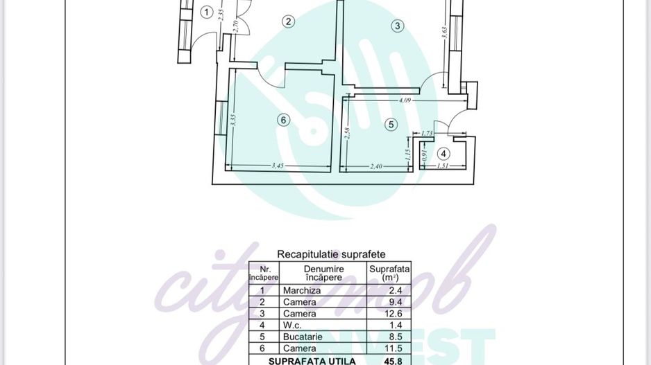 Casuta batraneasca cu teren 184 mp de inchiriat - Poză 14