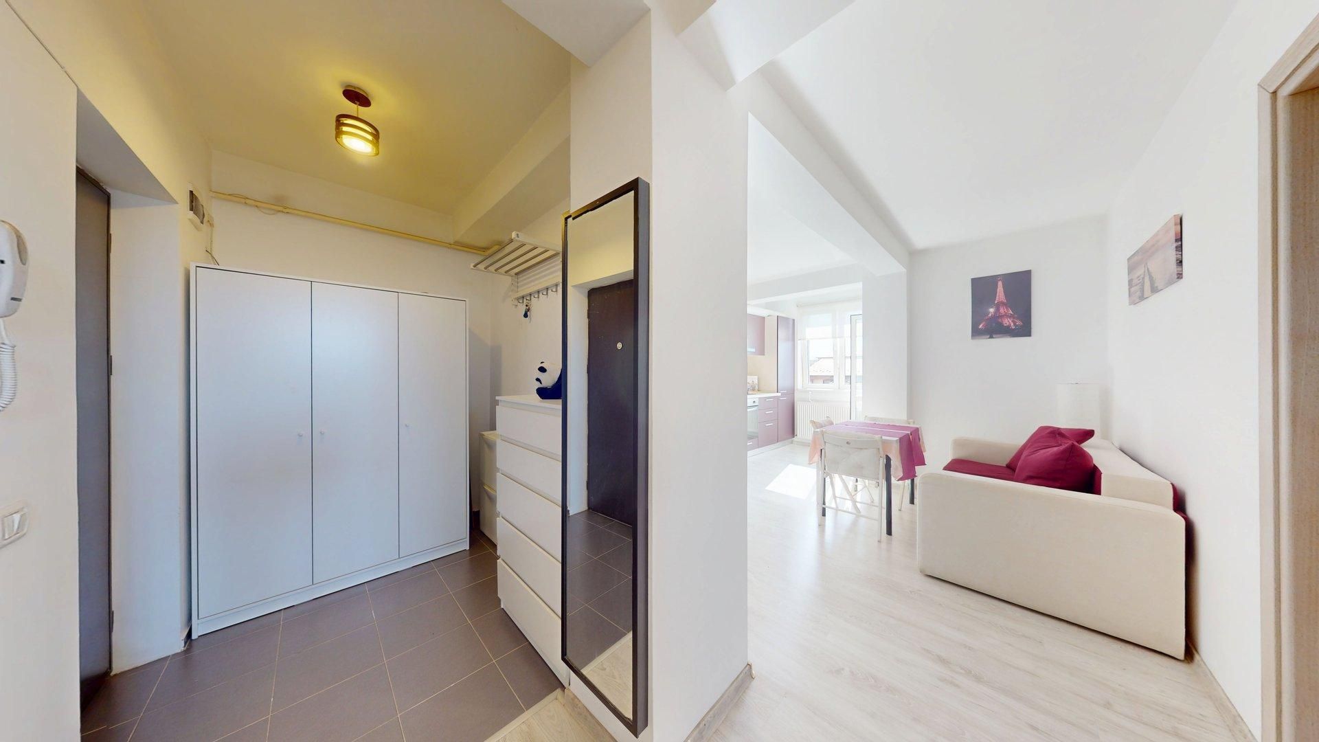 Garsoniera dubla de vânzare - Strada Triumfului Popesti Leordeni - Poză 14