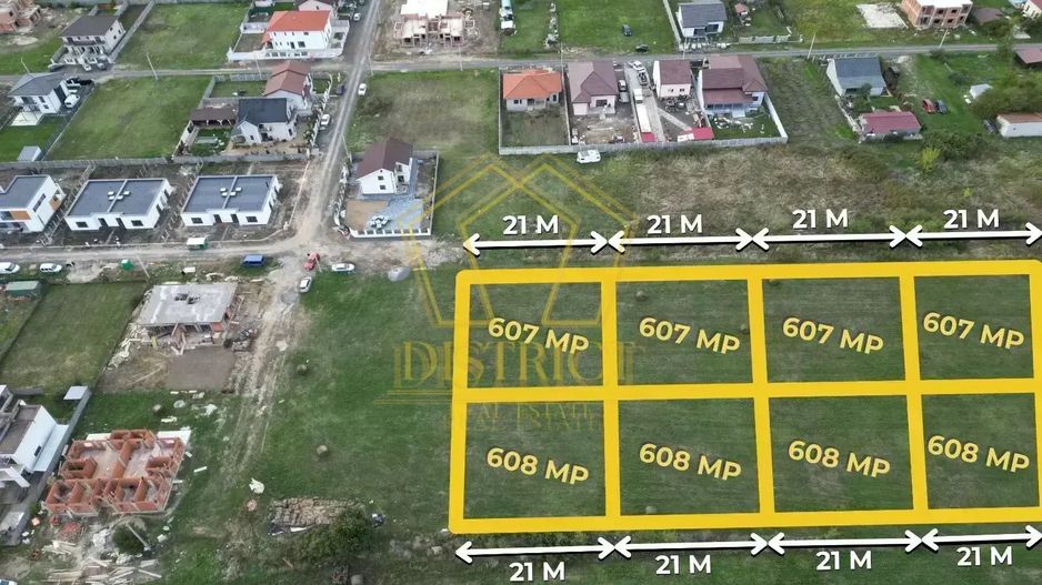 Parcele de teren cu suprafete de 600mp | Kaufland | Mosnita Noua - Poză 3