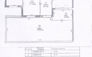 Ap 3 cam decomandat | Curte înscrisă în CF | Lipovei | Bloc Nou - Poză 11