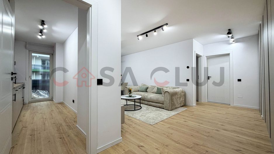Apartament 2 camere - NOU - Mobilat, Parcare - Poză 1