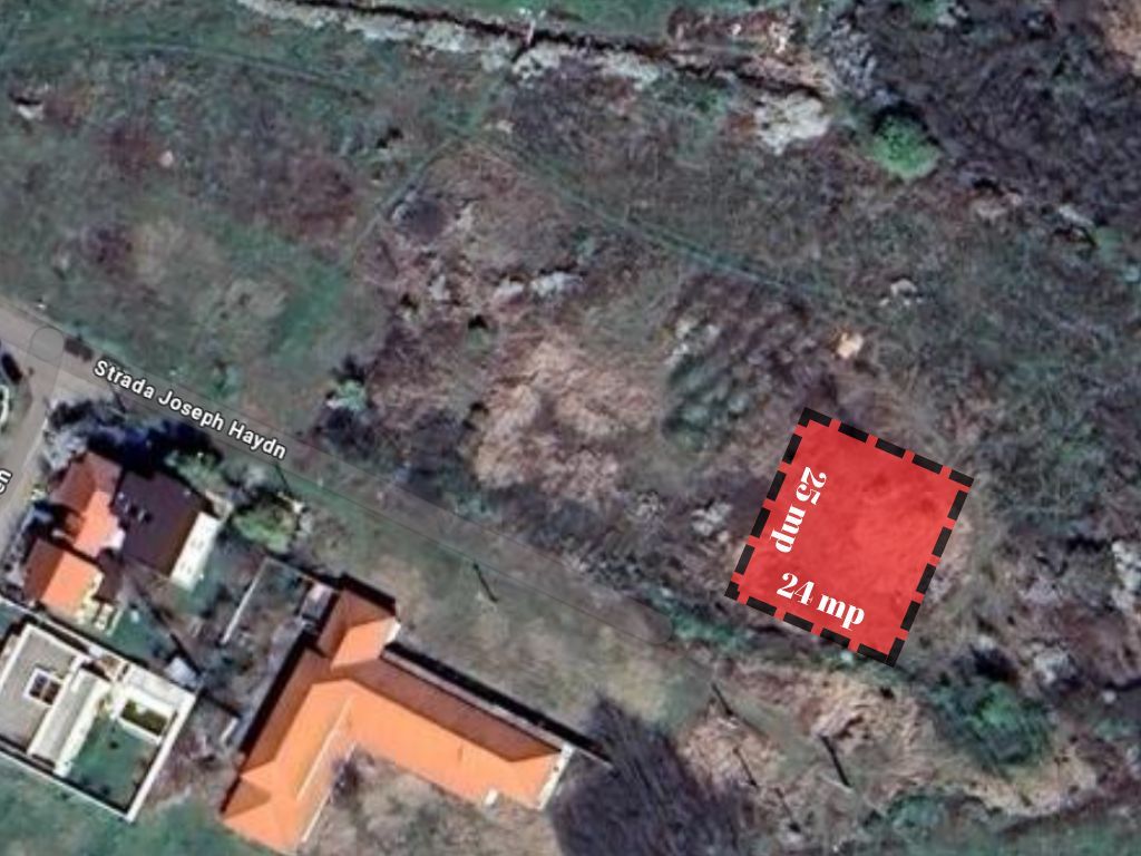 Teren 602 mp, front de 24 mp, Dumbravita zona Belvedere. Comison 0% - Poză 4