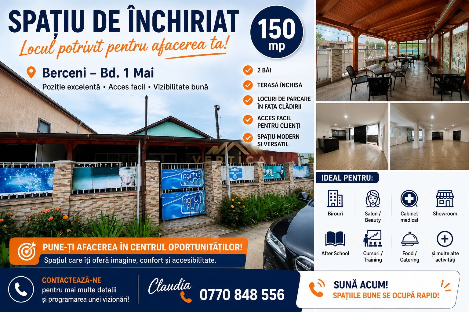 Spatiu comercial Berceni Bd. 1 Mai - Poză 1