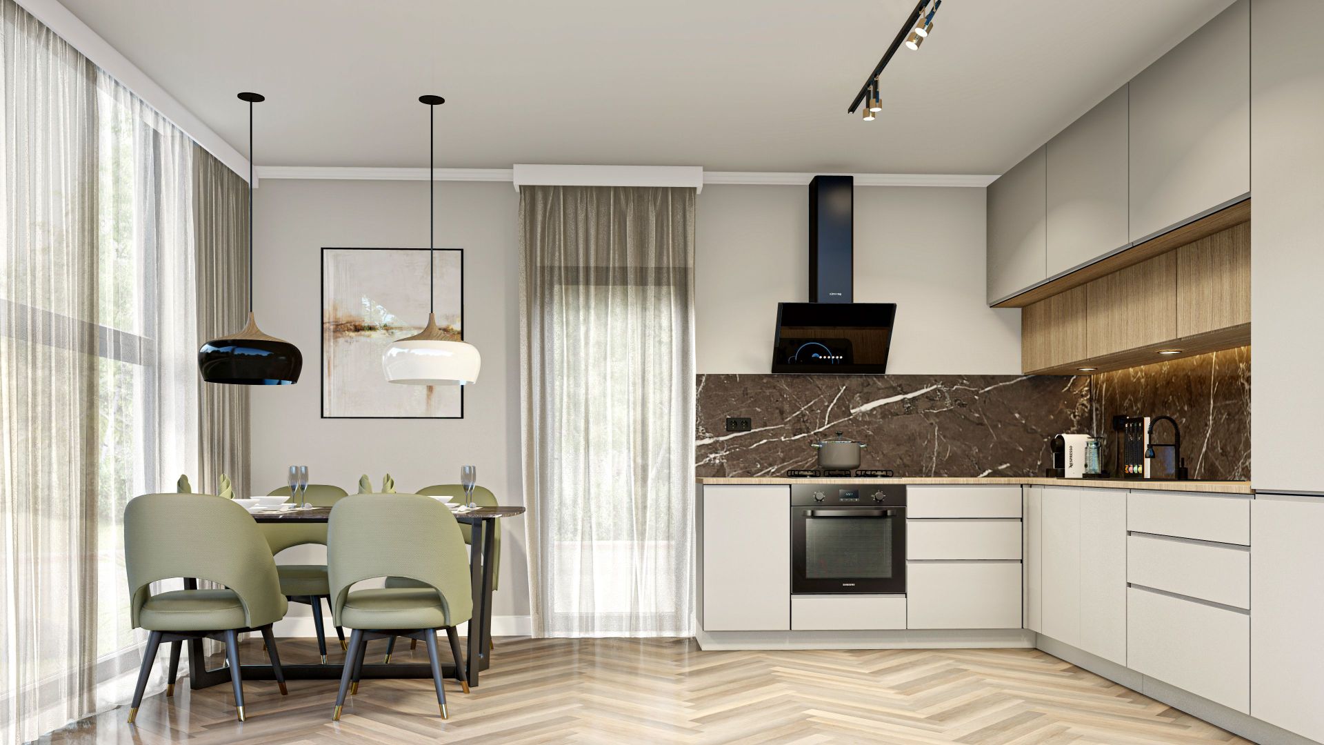 Casa individuala 4 camere 3 bai garaj Cartier Izvor Tarlungeni Brasov - Poză 6