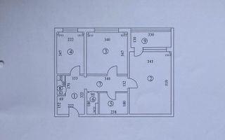 Ag BRASADAS vinde ap 2 camere Dristor 54.4mp decomandat. - Poză 1