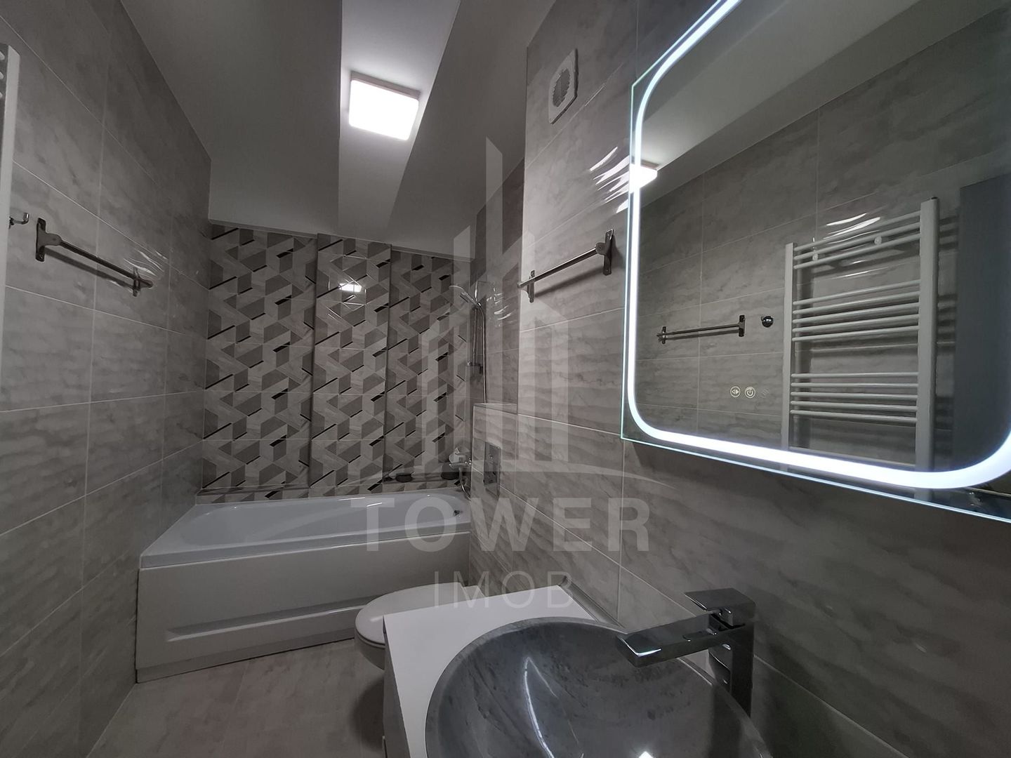 Apartament 3 camere – Nou, prima închiriere | Mobilat și utilat modern | 75 mp | - Poză 14