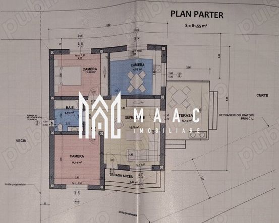 Casa individuala 3 camere | Curte | Cristian - Poză 3