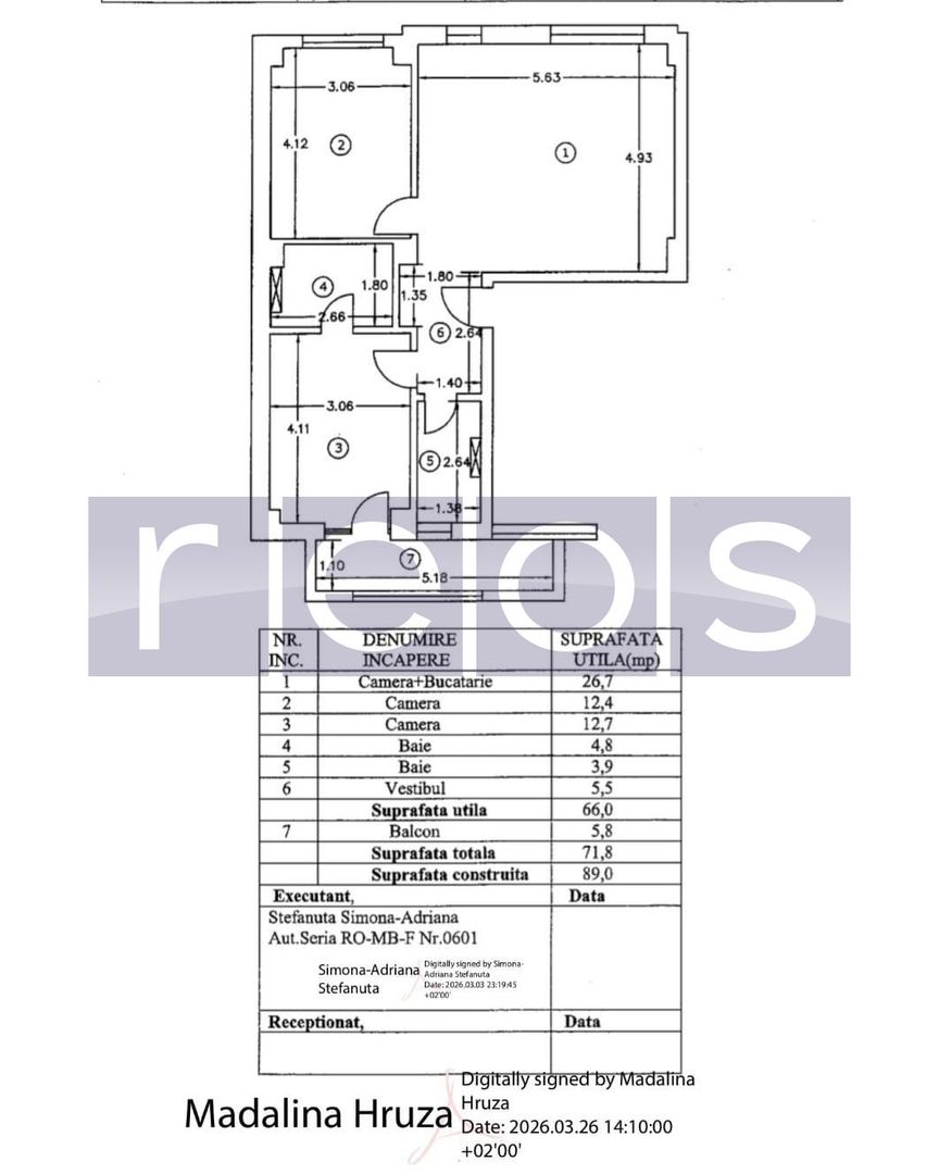 VANZARE 3 CAMERE | 66 MP UTILI | IMOBIL BOUTIQUE | STRAULESTI | - Poză 11