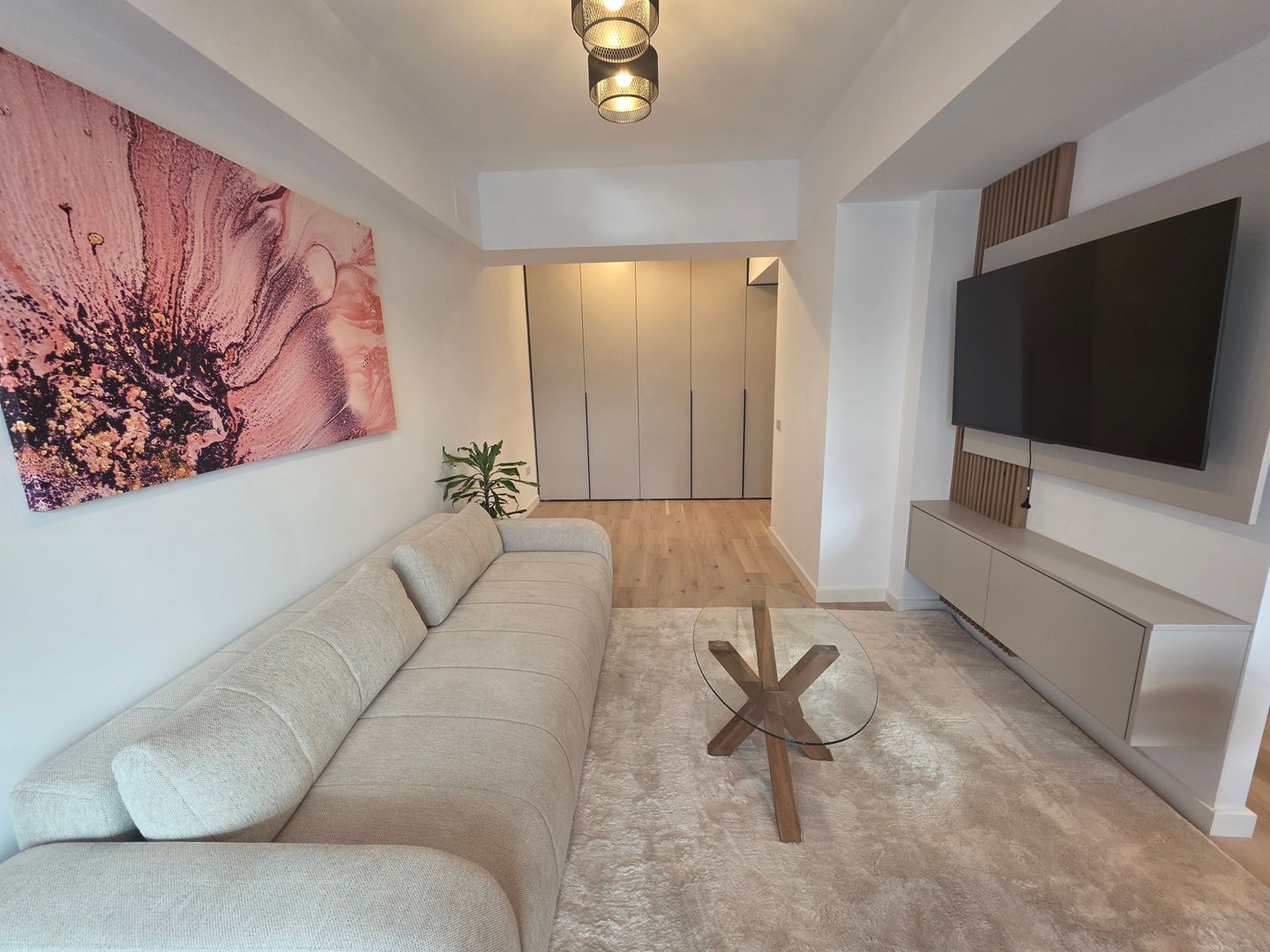 2 camere | PIPERA | TERASĂ 11 MP | MOBILAT MODERN | Vedere libera - Poză 2