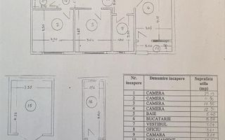 4 camere Pajura | Garaj +Boxa - Schiță 12