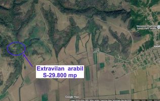 Teren extravilan arabil 29.800 mp – Vărădia, Caraș-Severin
