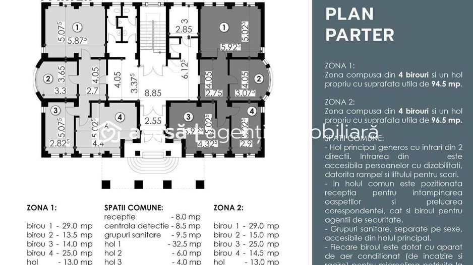 Birouri de închiriat in cladire simbol - Poză 10