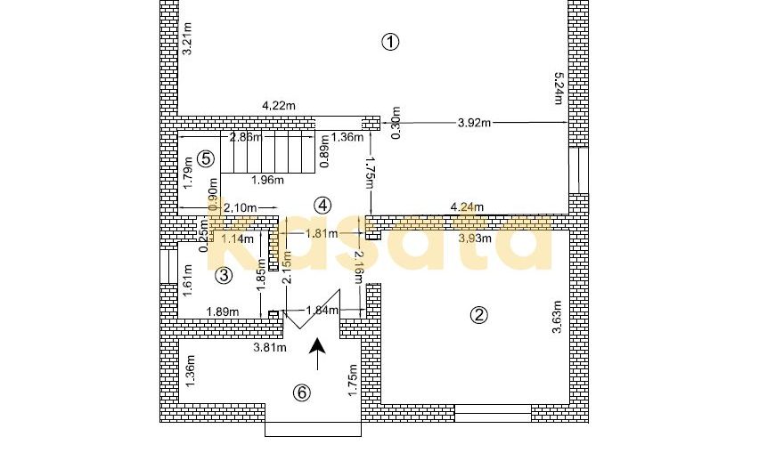 🏡 Casă P+1 de vânzare | 5 camere | Toate utilitățile - Schiță 20