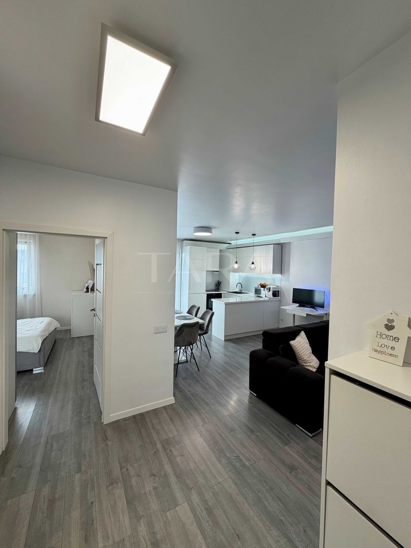 Apartament modern, 2 camere, parcare subterană,  zonă linistita. - Poză 4