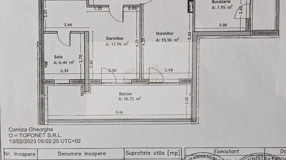 Vanzareu 3 camere, 2 băi și 2 terase | Zorilor – Golden Tulip- parcare - Poză 18