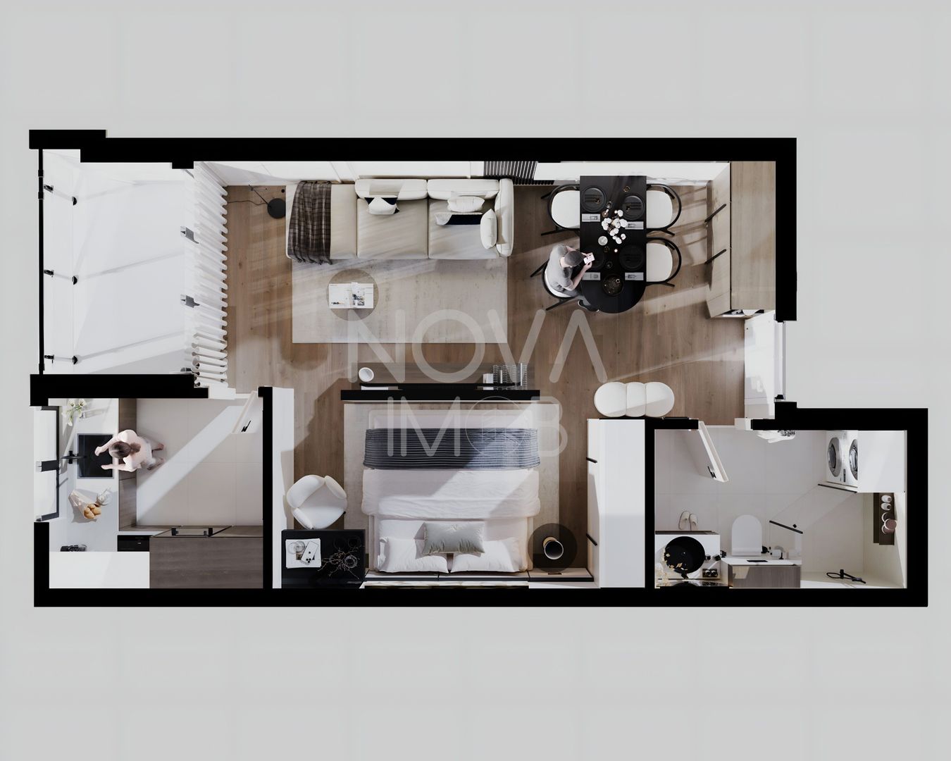 Apartament tip studio - Calea Surii Mici, Sibiu - Poză 9