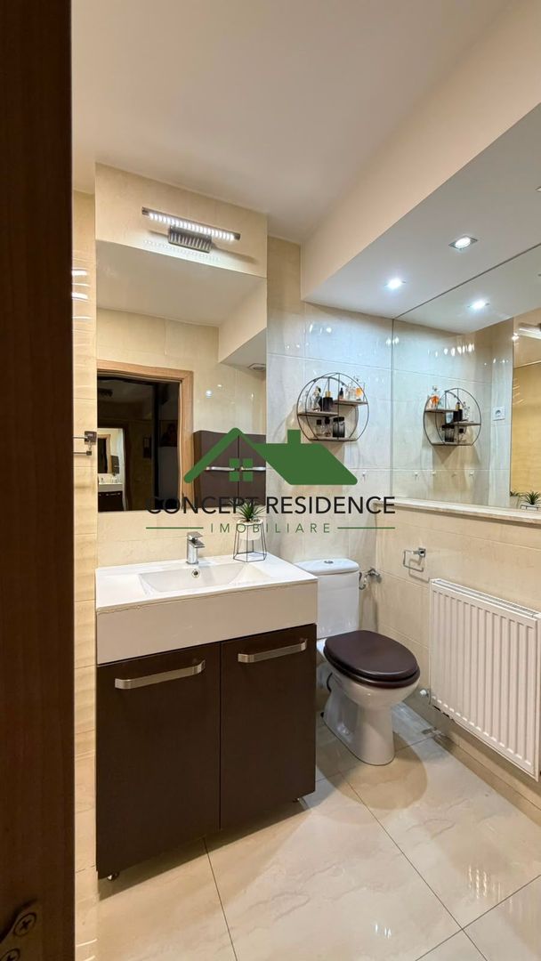 2 camere, 62 mp cu balcon, etaj 2 – bloc cu lift - Poză 7