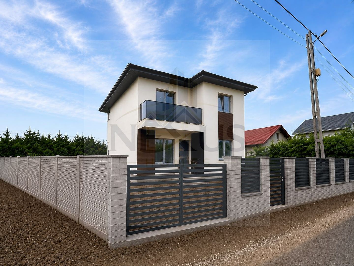 Vila individuala P+1E | Com Berceni - 4 cam -Incalzire prin pardoseala - Poză 3