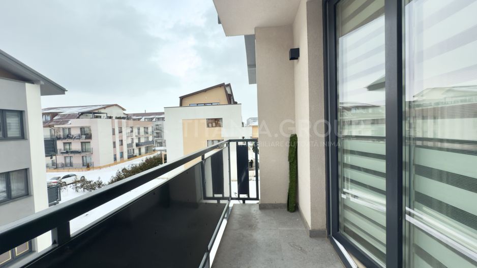 Apartament modern 3 camere, etaj intermediar + parcare - zona Coresi - Poză 14