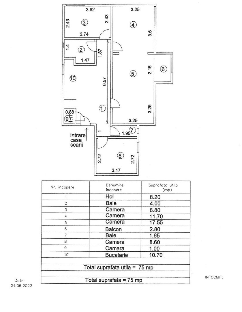 P 1039 - Aparatament cu 4 camere în Târgu Mureș - cart. Tudor - Poză 1