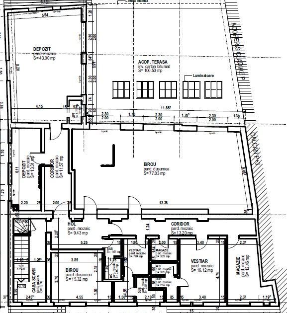 Spatiu de birouri, terasa, 332 mp, Ultracentral - Poză 12