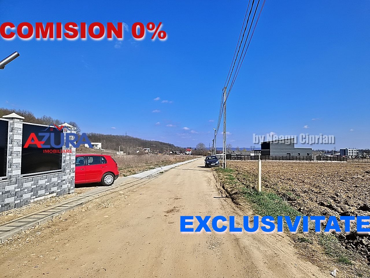 AZURA IMobiliare - Teren Bascov 2km de Giratoriu - Poză 1