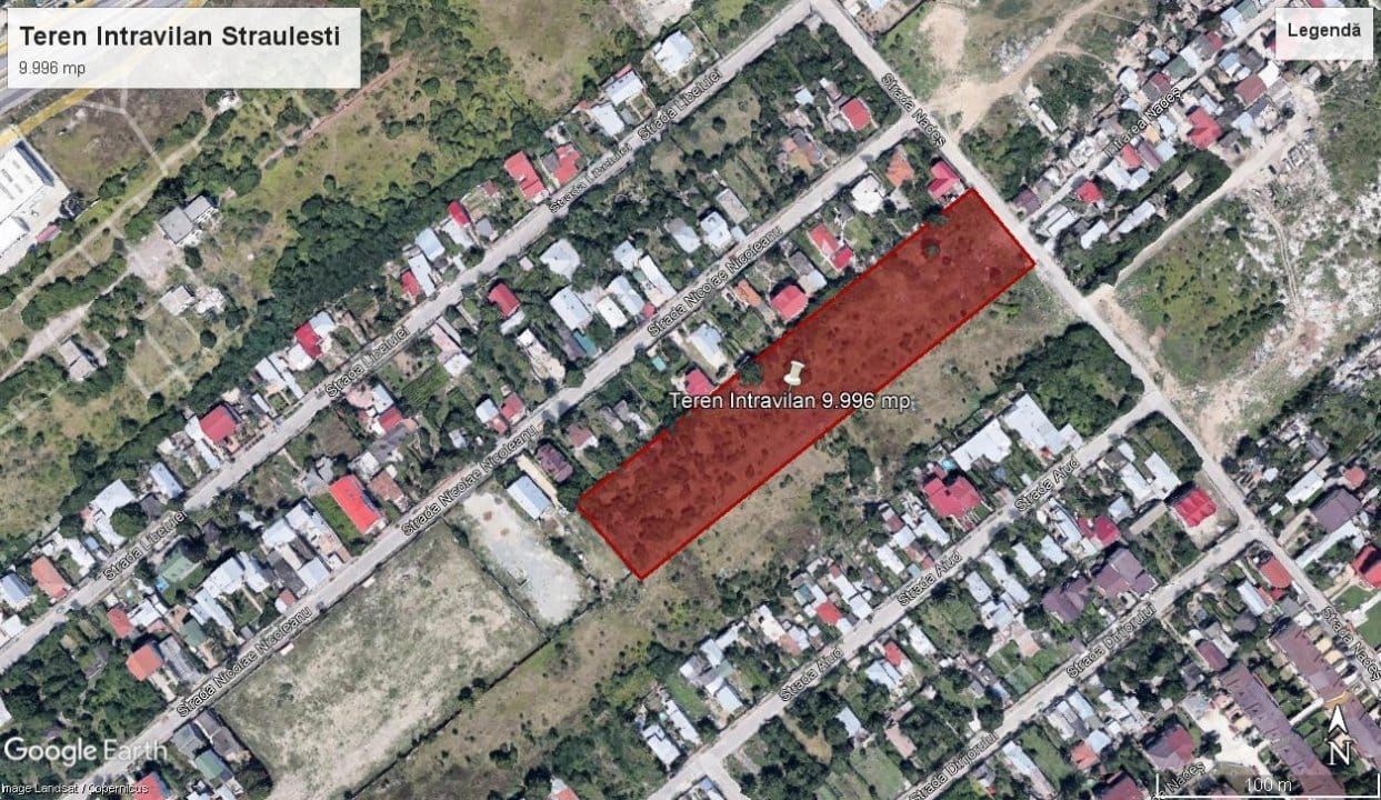 Teren 9.996 mp cu autorizație pentru 210 apartamente, Străulești - Poză 1