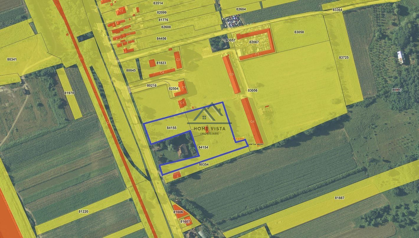Teren intravilan de 10 614 mp cu deschidere de 59 m – Baiculesti (Comision 0%) - Poză 1